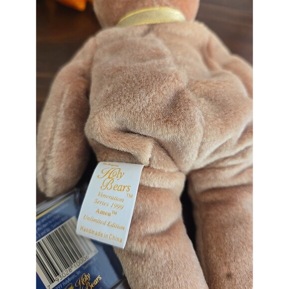 The Original Holy Bears 1999 Lot 4 Purity Partnership Tribute Amen Bible Verses - Picture 6 of 9
